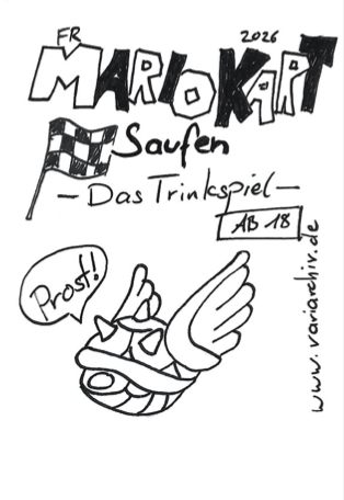 Mario Kart - Das Trinkspiel